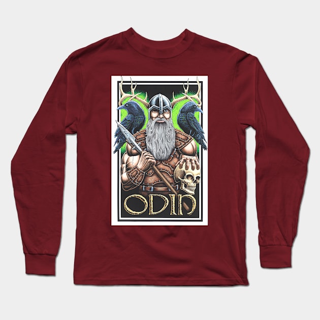 Odin – the All father - color Long Sleeve T-Shirt by Stolencheese